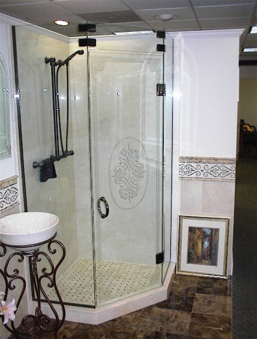 1 Etched Glass